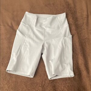 Women's White Shorts